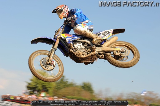 2009-10-03 Franciacorta - Motocross delle Nazioni 2781 Qualifying heat MX1 - Antonio Cairoli - Yamaha 450 ITA